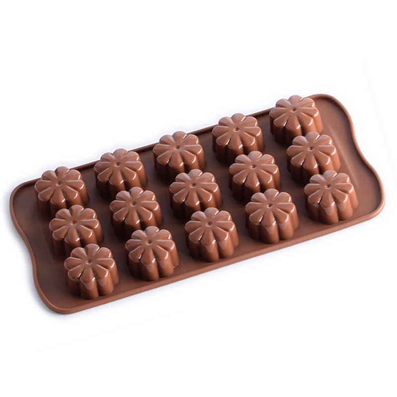 Khuôn silicon 3D chống dính làm sô cô la/ kẹo hoặc trang trí cho bánh