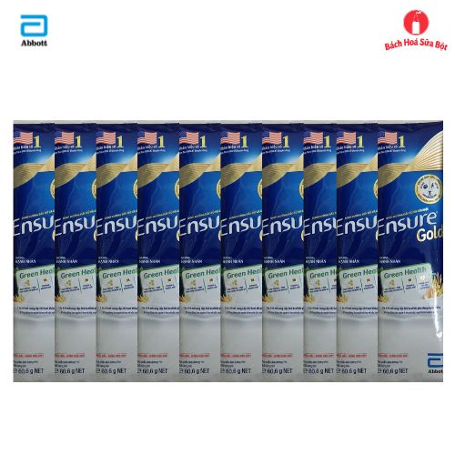 Combo 10 Gói Sữa Dinh Dưỡng Abbott Ensure Gold (Gói 60.6g)