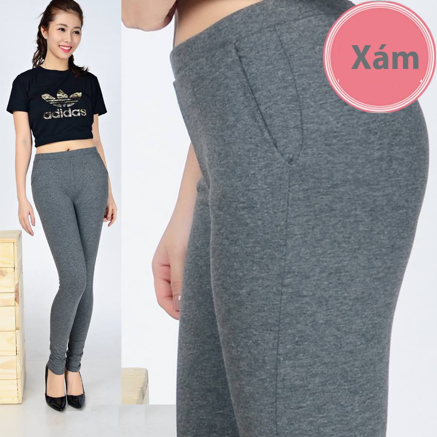 Quần legging bigsize 02 túi xéo cho bạn dưới 78kg | BigBuy360 - bigbuy360.vn