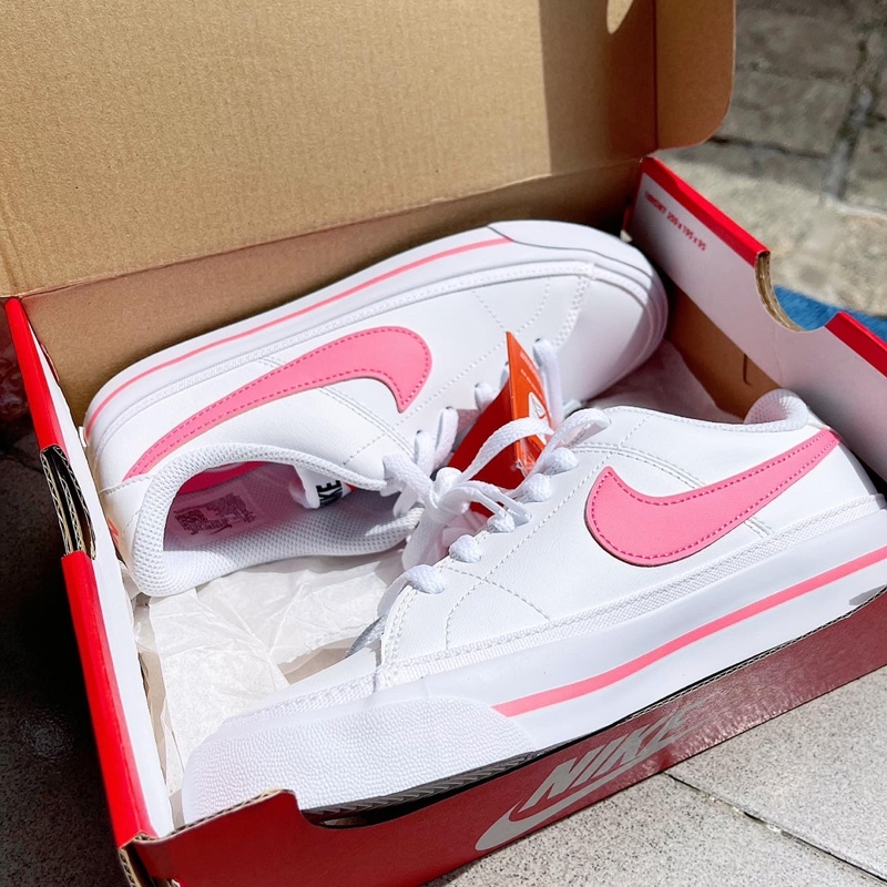 Giày Nike Court Legacy ‘White Sunset Pulse’