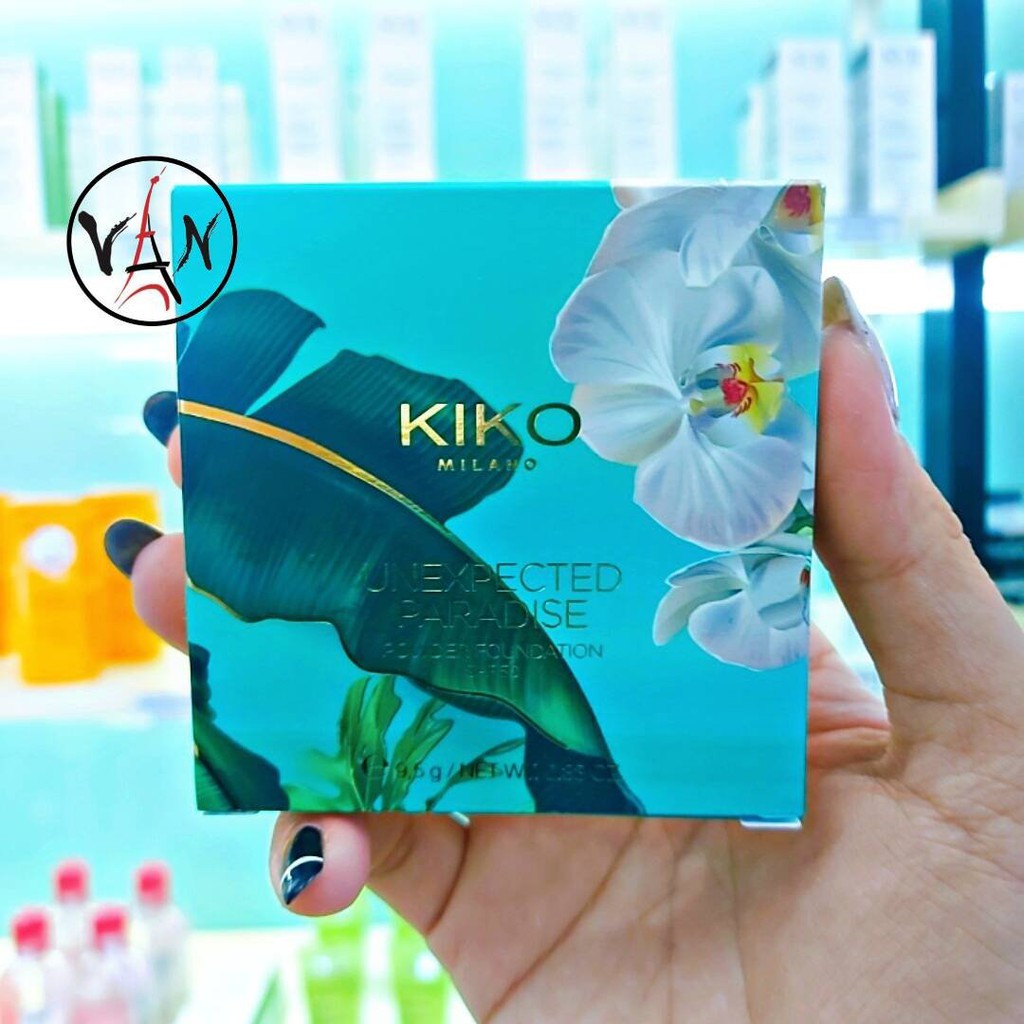 [Kiko] Phấn phủ kiko milano unexpected paradise spf 50+ màu 02 (tone tự nhiên) giúp chống nắng, che phủ tốt cho da