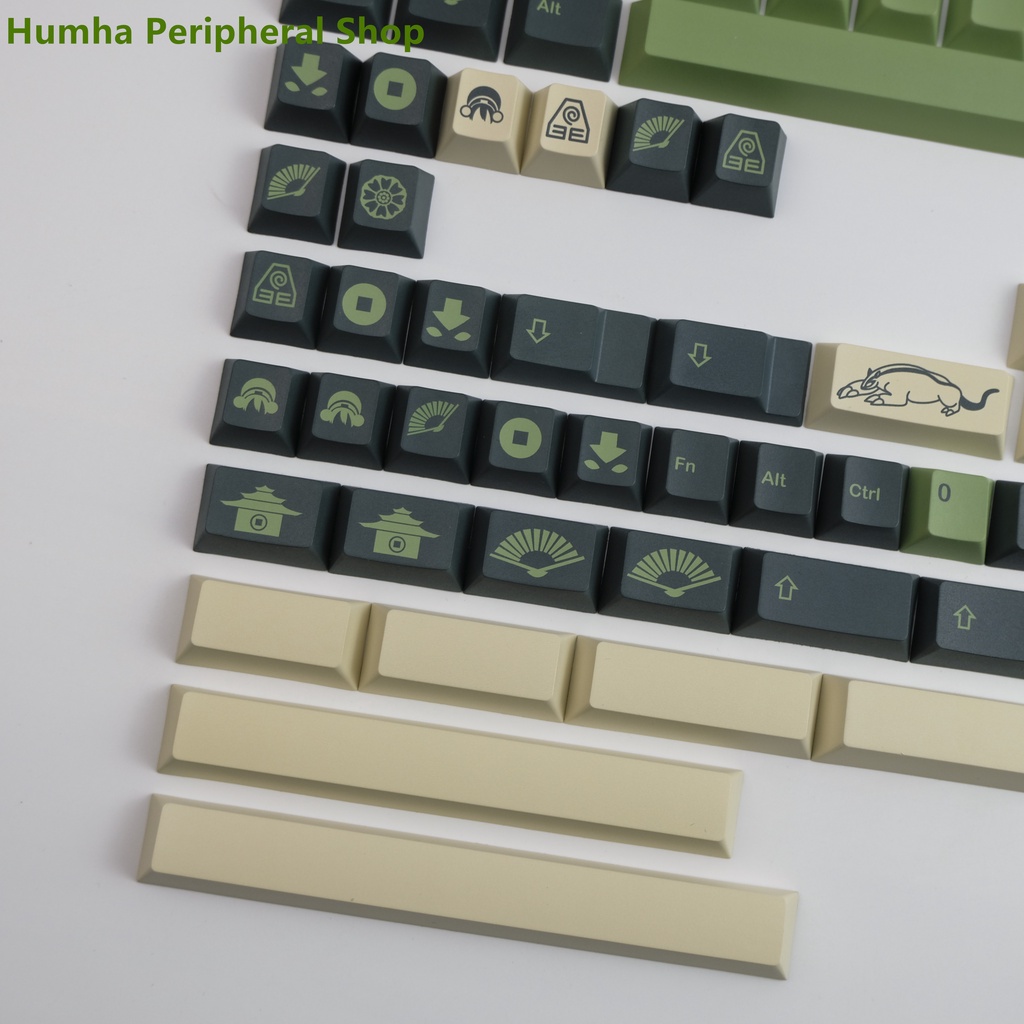 Bàn Phím Cơ Terra keycap 142 Phím Chất Liệu PBT Nhuộm Màu Độc Đáo