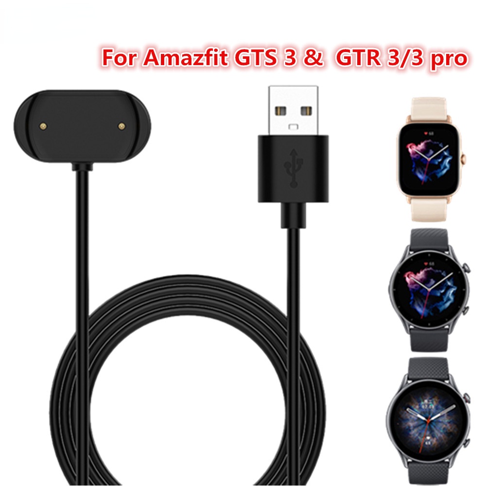 Cáp Sạc USB Từ Tính 1m Cho Amazfit GTR 3 Pro/ GTR 3/ Gts 3/ T-Rex 2