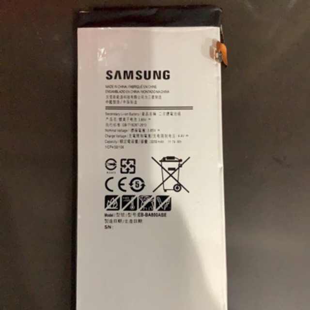 Pin Samsung Galaxy A8 2015 (A800) dung lượng 3050mAh