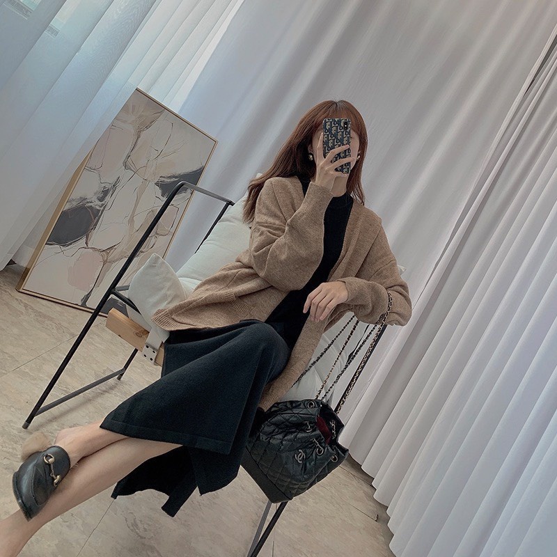 Sét áo len và váy 💟 FREE SHIP 💟 Sét áo len kết hợp váy nữ , hàng siêu hot