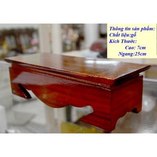 [Đôn gỗ dài đặt tượng Phật] Đôn gỗ dài đặt tượng thờ cúng bàn thờ