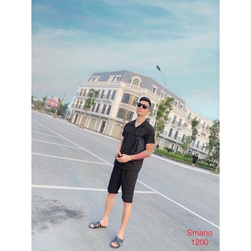 BỘ ĐŨI NAM 2 TÚI ĐEN TRẮNG | BigBuy360 - bigbuy360.vn