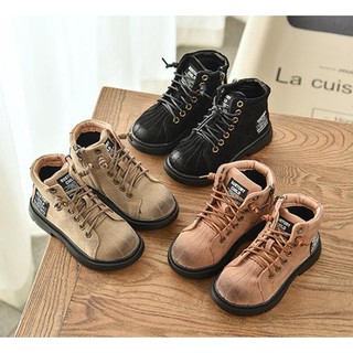 Giày bé trai trẻ em cao cổ boot cổ ngắn
