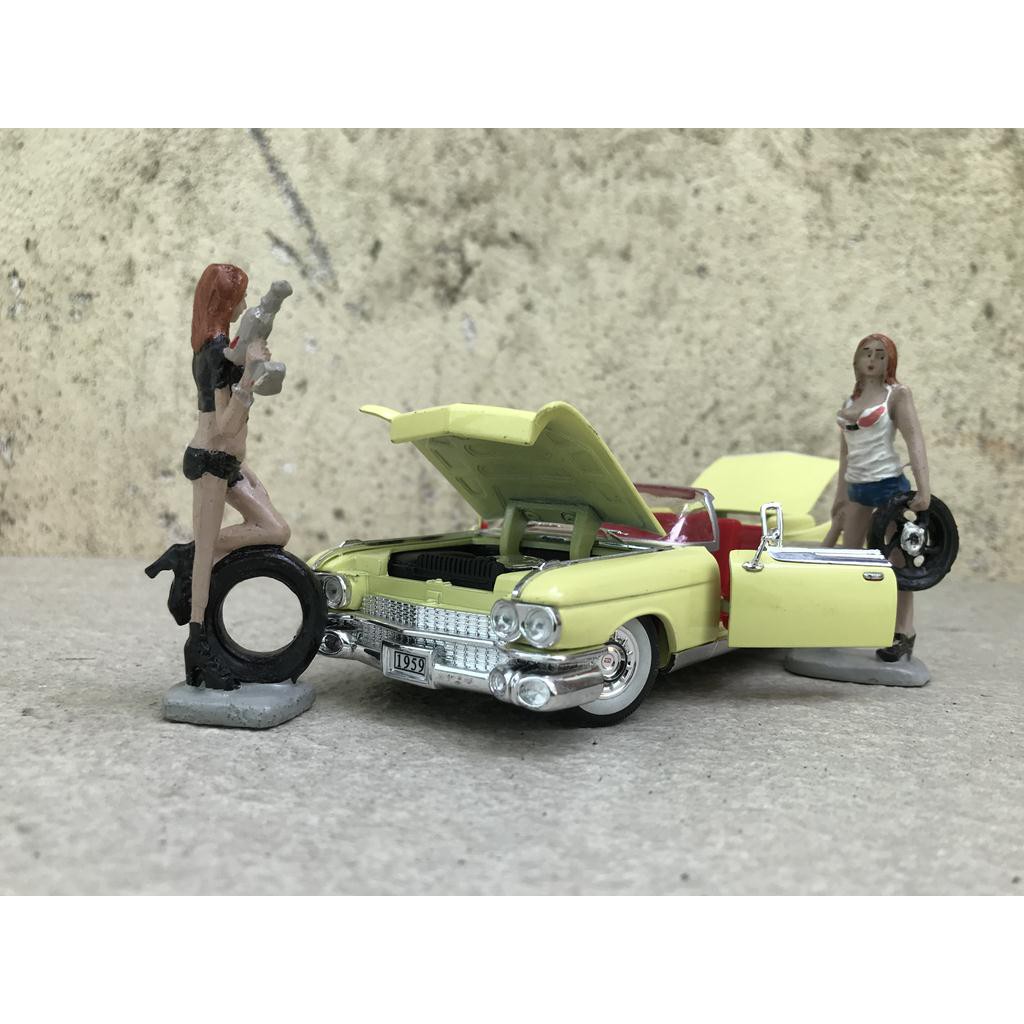 Mô hình xe cổ CADILLAC Eldorado 1959 - 1:32