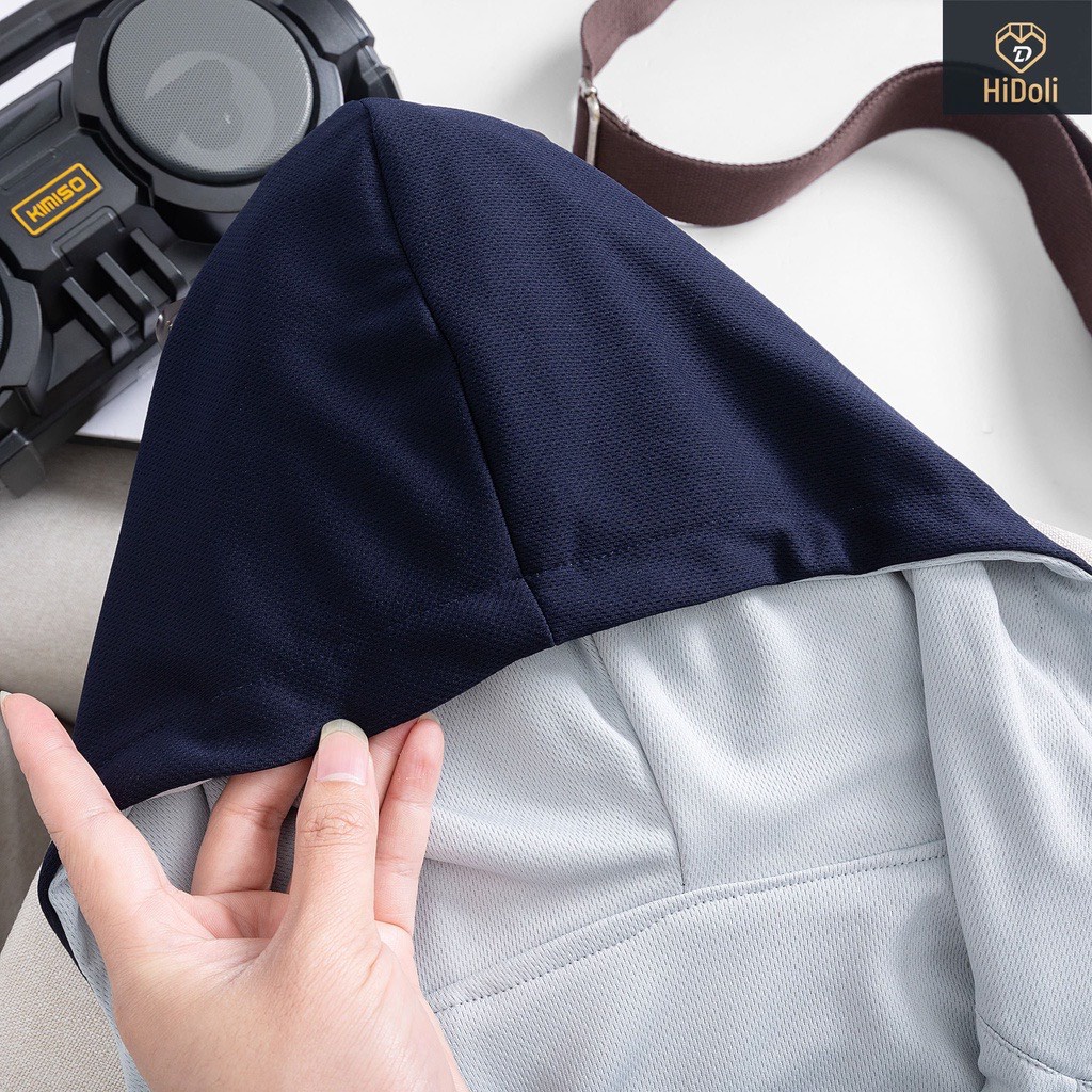 Áó chống nắng nam 2 lớp, áo khoác nam 2 mặt, áo nắng nam nữ, vải dày dặn thấm hút mồ hôi full size nhiều màu