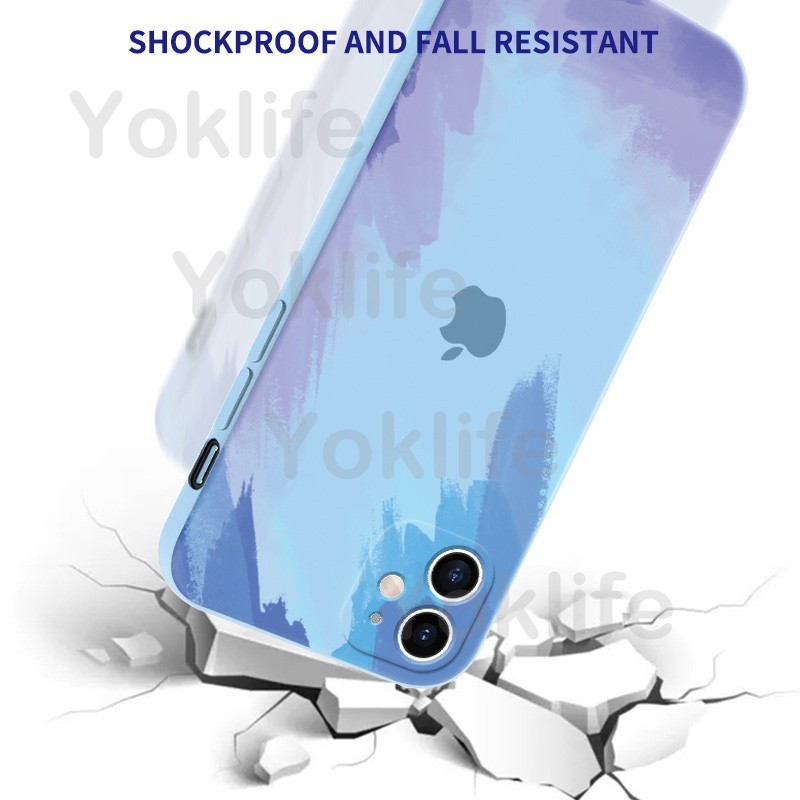 Ốp Lưng Silicone In Hình Tranh Sơn Dầu Độc Đáo Cho Iphone 11 12 Pro Max X Xs Max Xr 12 Mini 7 8 Se2020