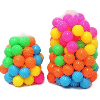 ( H299 ) 100 BÓNG NHỰA MỀM CHO BÉ( CHERRI )