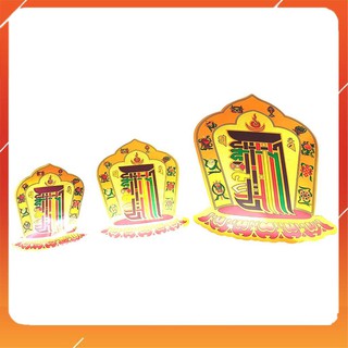 miếng dán kim cương thời luân kalacakra 15x11cm