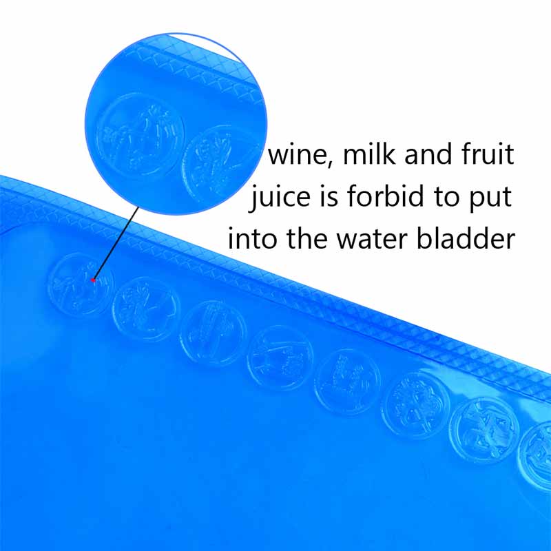 High Quality 1L 1.5L 2L 3L Bicycle Cycling Camping Hiking Outdoor Sports Mouth Water Bladder Bag Pack Backpack Bag Hydration Blue