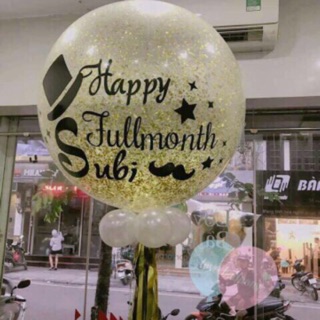 Set Bóng jumbo nhũ đầy đủ trang trí sinh nhật đám cưới khai trương