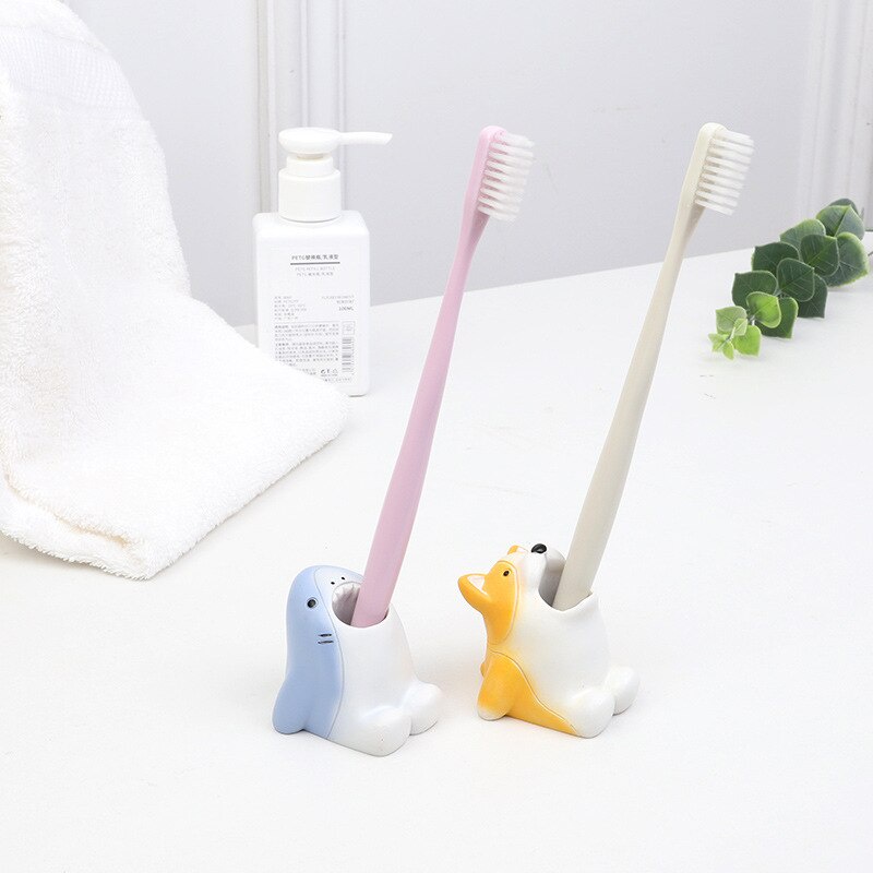 Giá Đỡ Bàn Chải Đánh Răng Hình Động Vật Dễ Thương Dùng Trang Trí Nhà Cửa