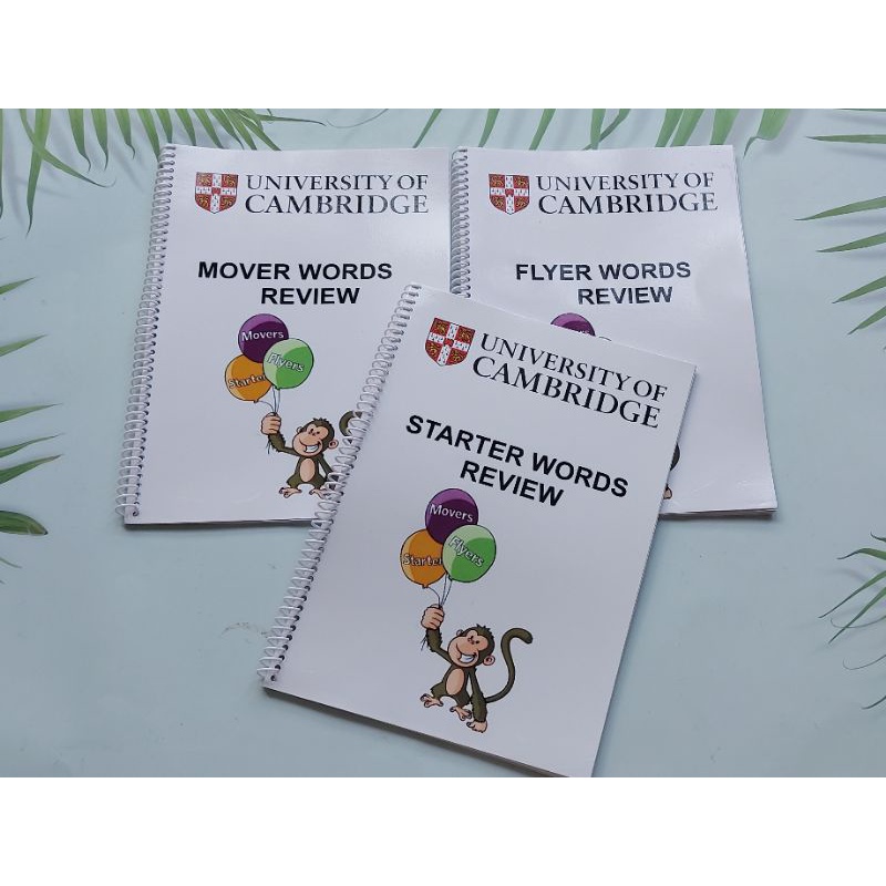 Cambrigde Starter, Mover, Flyer Words Review ( tùy chọn)