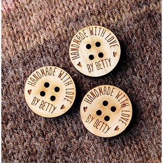 Set 100c Tag gỗ Handmade AKZ-HM002