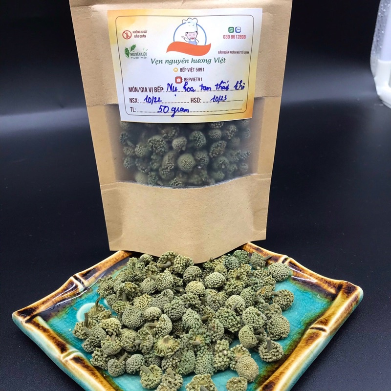 {Loại 1} Nụ hoa tam thất khô tự nhiên thơm ngon