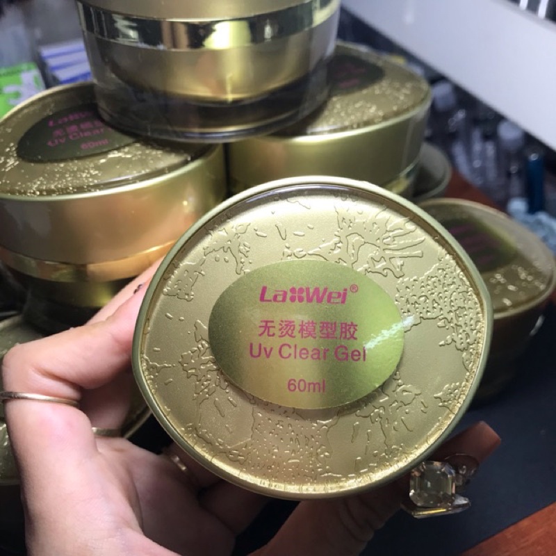 Gel đắp móng Lawei không nóng - dùng đắp gel dễ sử dụng mà không nóng móng