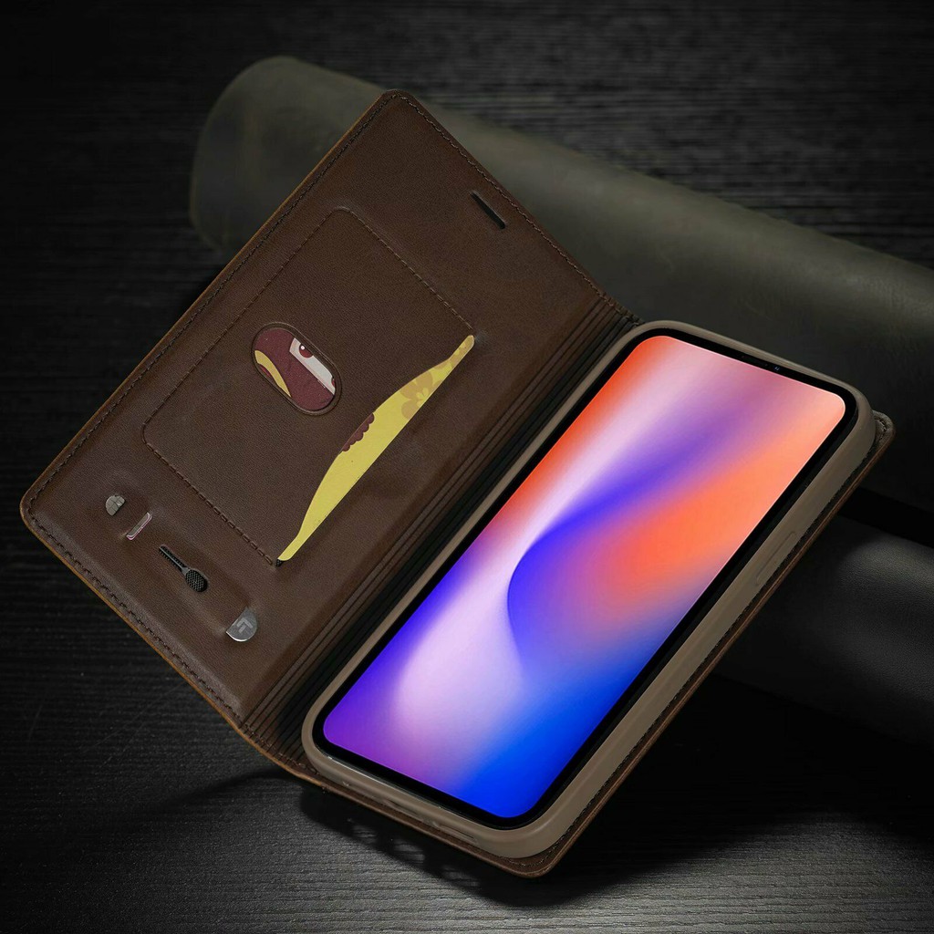 Bao da điện thoại có khe đựng thẻ dành cho Iphone 12 Pro Max 12 Mini 11 Pro Max Ip 11 Pro Xr Xs Max | BigBuy360 - bigbuy360.vn