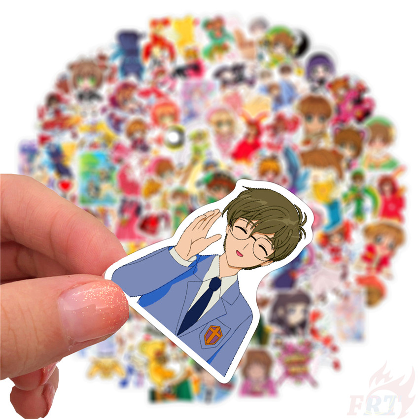 Bộ 100 hình dán anime thủ lĩnh thẻ bài Sakura