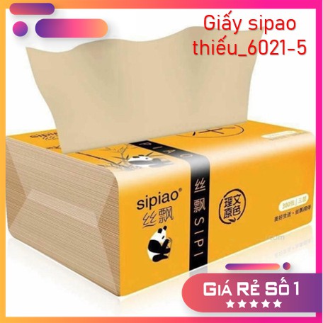 Giấy Sipao thiếu  CHẤT LƯỢNG CAO Chiết xuất từ bột trúc- không chất tẩy trắng  (6021-5)