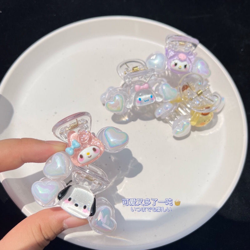 SANRIO Kẹp Tóc Hình Cinnamoroll Melody Kuromi bobby Dễ Thương Cho Nữ