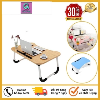 Bàn Để Laptop Đa Năng Gấp Gọn, Có Khe Để Ipad, Nhỏ Gọn Siêu Tiện Dụng, Giá Bán Bằng Giá Tại Xưởng Gầy Store