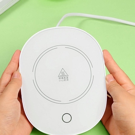Hàng giao ngay Điện gia dụng Chạm vào cốc sưởi ấm Mat Pad ấm cho trà cà phê CN Cắ