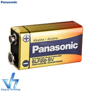 Pin vuông 9V Alkaline Panasonic (Gold)
