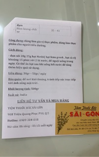 Hạt Methi 500g