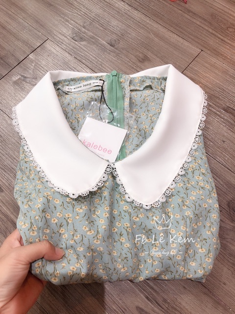 Váy hoa vintage cổ bèo ? | BigBuy360 - bigbuy360.vn