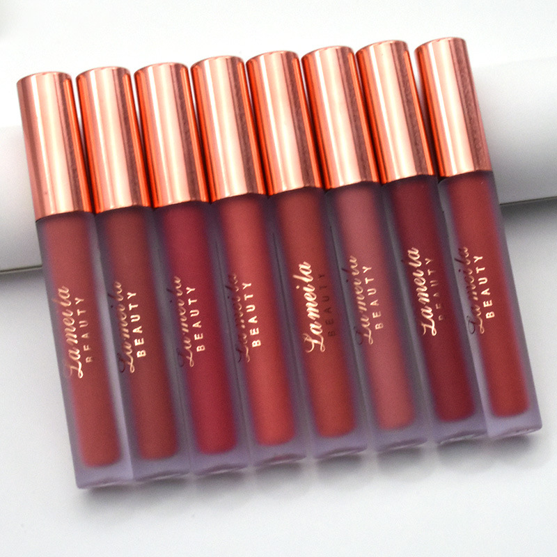 [Hàng mới về] Son Bóng 8 Màu Tùy Chọn Lâu Phai Tiện Dụng | BigBuy360 - bigbuy360.vn