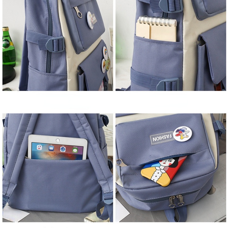 IELGY Ba Lô Đeo Vai Vải canvas Cỡ Nhỏ Thời Trang Cho Học Sinh