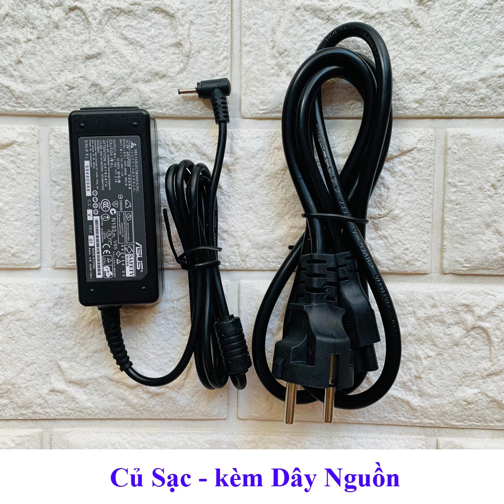 Sạc Laptop Asus Eee PC chân NHỎ 2.5*0.7mm 19V - 2.1A dùng cho Asus 1015 1015P 1015PE 1015PED 1015PEM N455 1201HA EXA0901