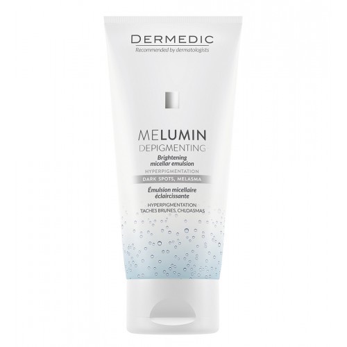 Gel Rửa Mặt Dưỡng Trắng Da DERMEDIC Melumin Brightening Micellar Emulsion 200ml