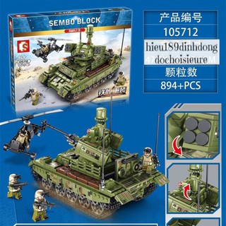 Xếp hình kiểu Lego SEMBO 105712