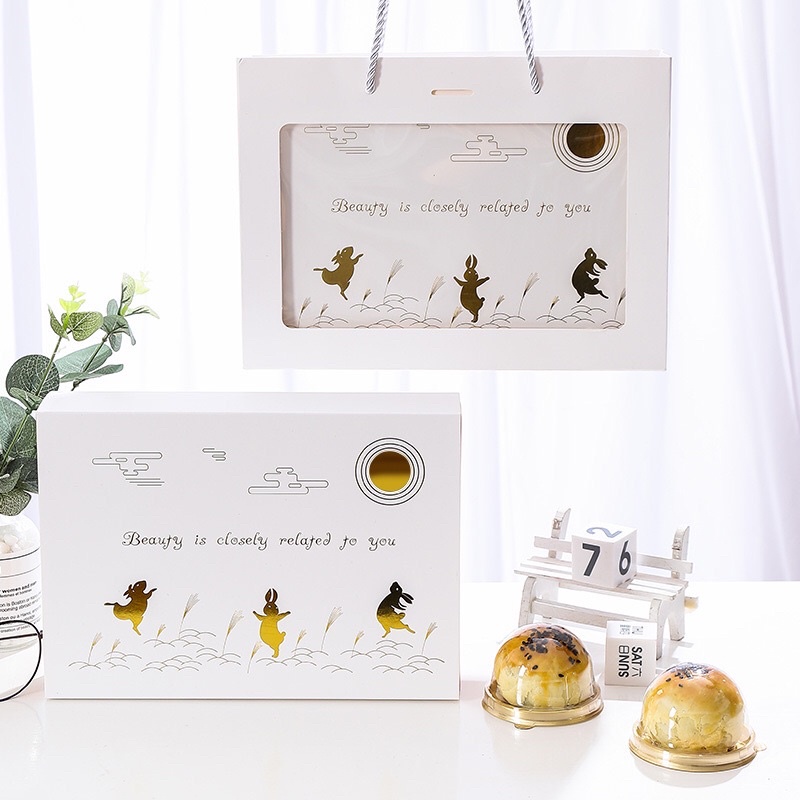 Combo 5 Hộp bánh trung thu 6 ngăn 50-80g