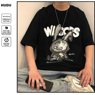 Áo thun nam nữ form rộng tay lỡ mãu đen,áo phông unisex form rộng