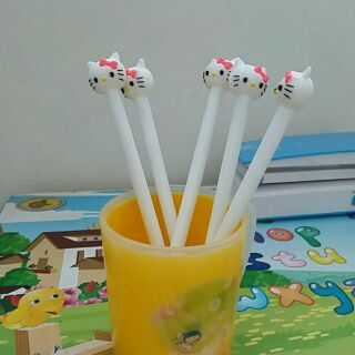 Bút mèo kitty màu trắng