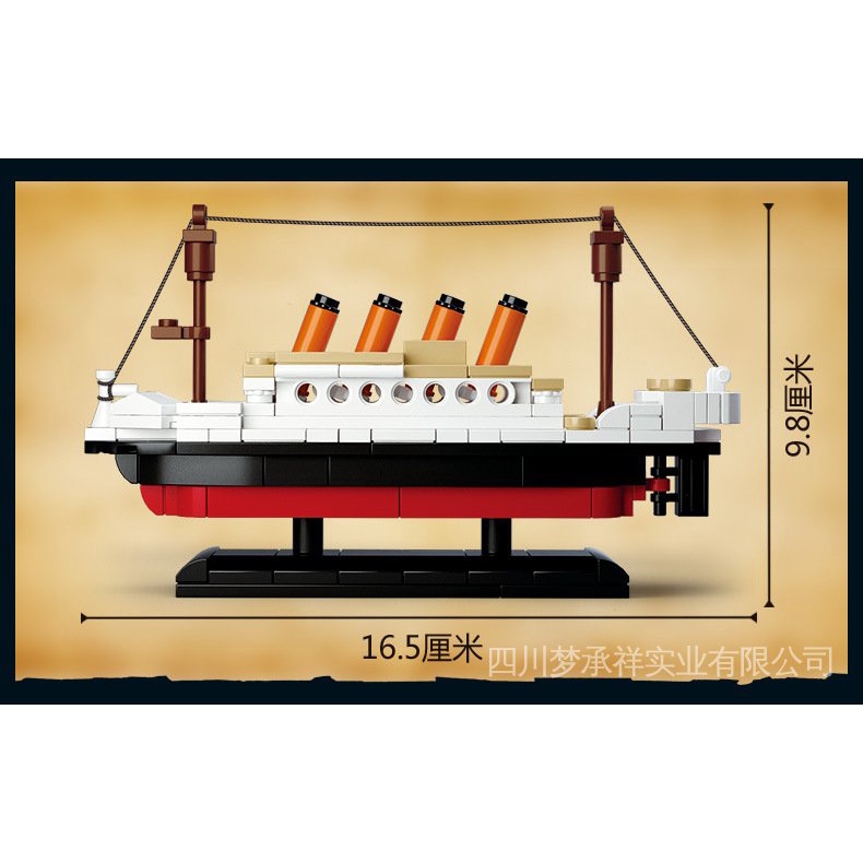 Hàng Mới Về Mô Hình Tàu Titanic 0576 Bằng Nhựa fbY5