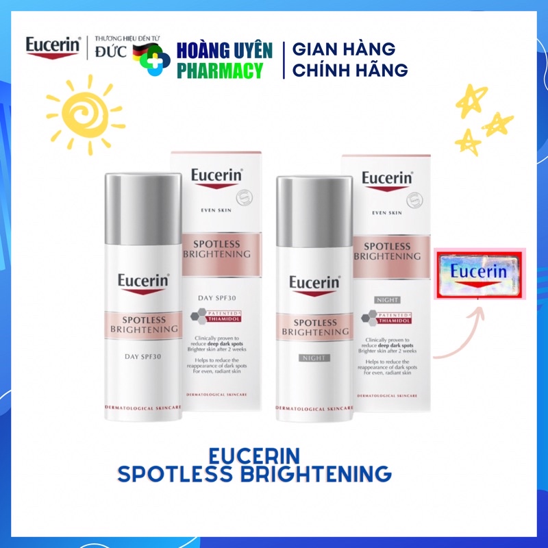 Kem dưỡng sáng, mờ thâm nám Eucerin Spotless Brightening 50ml