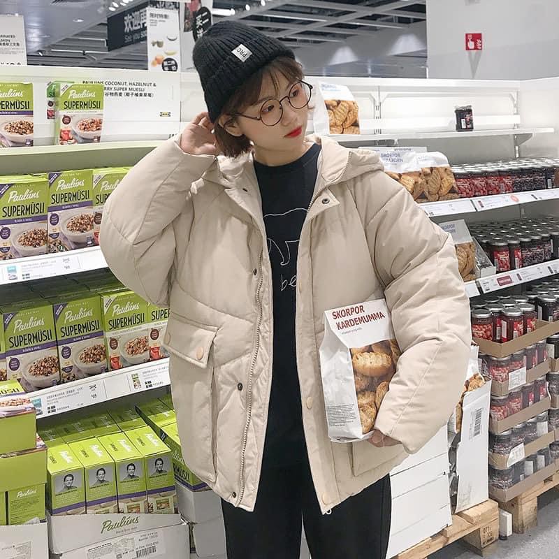 HÀNG SẴN GIAO NGAY🌼ÁO Phao Dáng Ngắn Túi Hộp Có Mũ hàng Quảng Châu- túi hộp | BigBuy360 - bigbuy360.vn