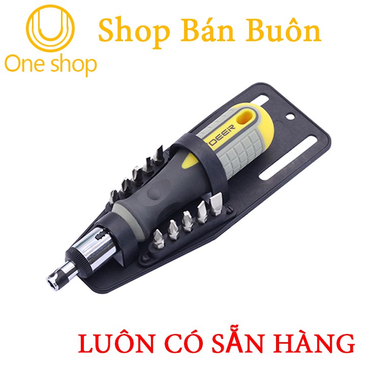 Bộ Tua Vít Đa Năng R'DEER RT-1612 Kèm 10 Đầu Vặn Vít
