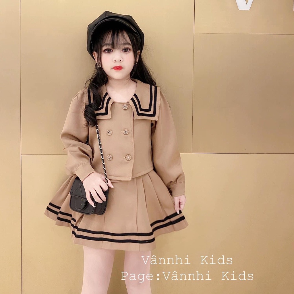 Set váy thủy thủ VN bé gái