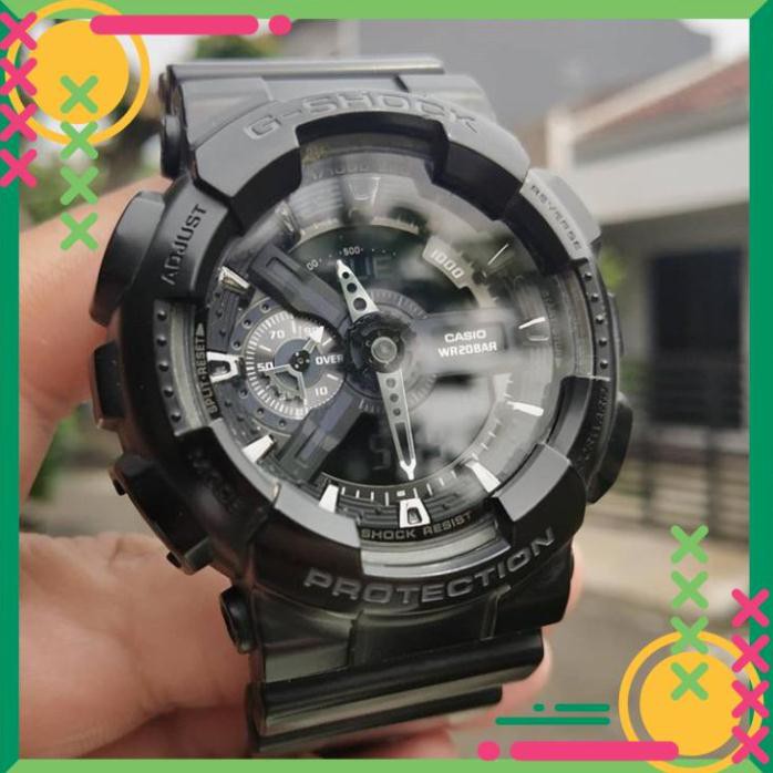 [ĐẸP. ĐỘC. GIÁ RẺ] Đồng hồ nam G-SHOCK  Casio GA-110GB-1ADR dây cao su