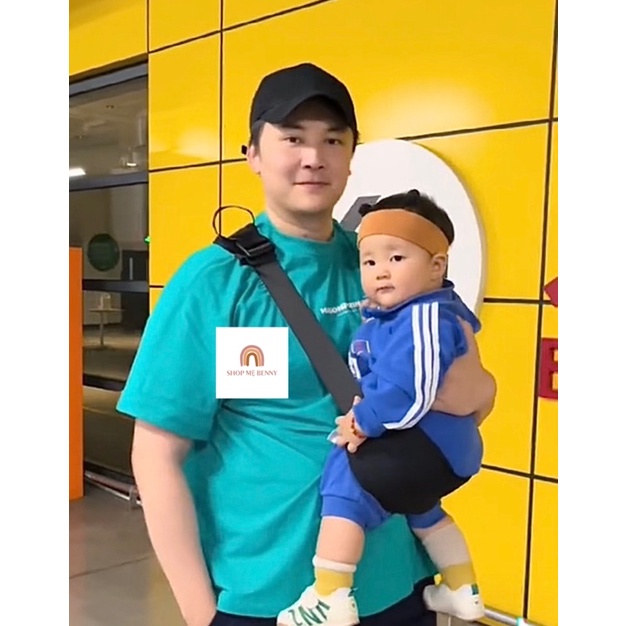 [FREE SHIP] Đai địu em bé một bên vai đơn giản sử dụng khi ra ngoài tiện lợi