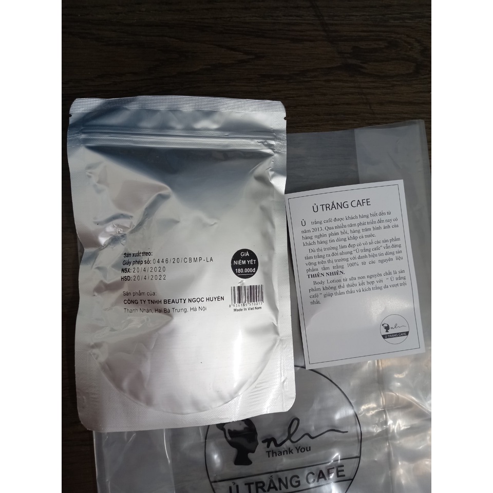 Ủ Trắng Cafe 100% Từ Thiên Nhiên. | BigBuy360 - bigbuy360.vn