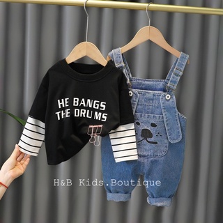 Set yếm bò tai chó cho bé trai